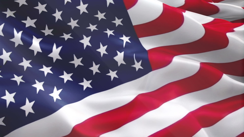 Video of American flag waving. United States of America waving video gradient background. American flag video download. USA flag for Independence Day, 4th of july US American Flag Waving 1080p Full HD