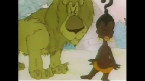 CIRCA 1943 - In this animated film, Inki tries to hunt a mynah bird, but angers a lion instead.