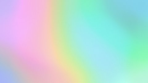 Holographic neon foil looped animation. colorful abstract background 