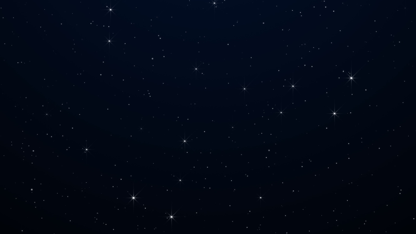 Night starry skies with twinkling or blinking stars motion background. Looping seamless space backdrop | Shutterstock HD Video #1055320217