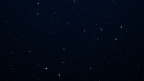Night starry skies with twinkling or blinking stars motion background. Looping seamless space backdrop - Powered by Shutterstock - Get 15% off with code: PIKWIZARD15
