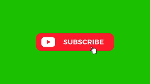 Animated Subscribe Notification Icon Social Media Stock Footage Video ...