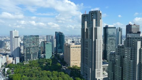 Tokyo Shinjuku time lapse Japan Tower