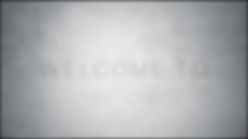 Cinematic title animation reading "welcome to Munich" in capital letter. Perfect for a cool intro sequence of a travel film or documentary