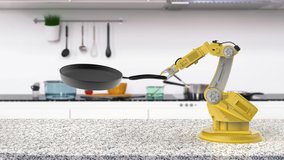 
3d rendering chef robot cooking in kitchen 4k animation - Powered by Shutterstock - Get 15% off with code: PIKWIZARD15