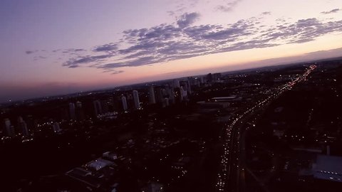 Curitiba, Brazil - city skyline street aerial view day, ecological city, building, entardecer na cidade, lindo por do sol, sunset,