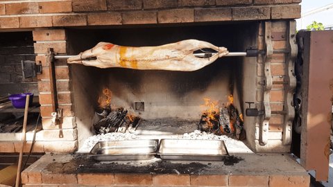 Spit Roasted Stock Video Footage 4k And Hd Video Clips Shutterstock