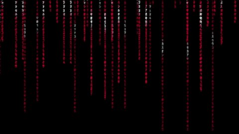 Binary Code Red Stock Video Footage 4k And Hd Video Clips Shutterstock