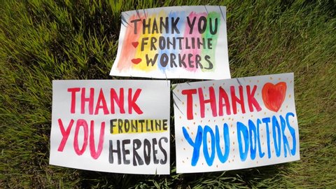 Thank You Frontline Heroes - Thank You Frontline Workers - Thank you doctors!