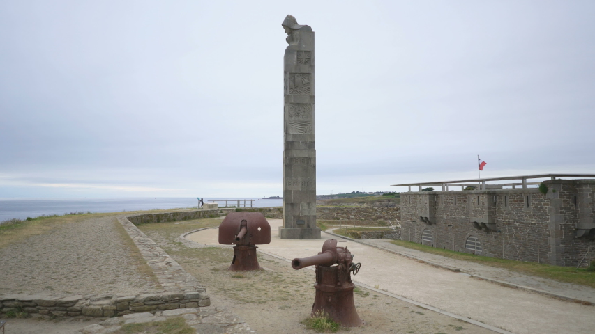 Memorial of the dead sailors for France, Brest, France, Europe.