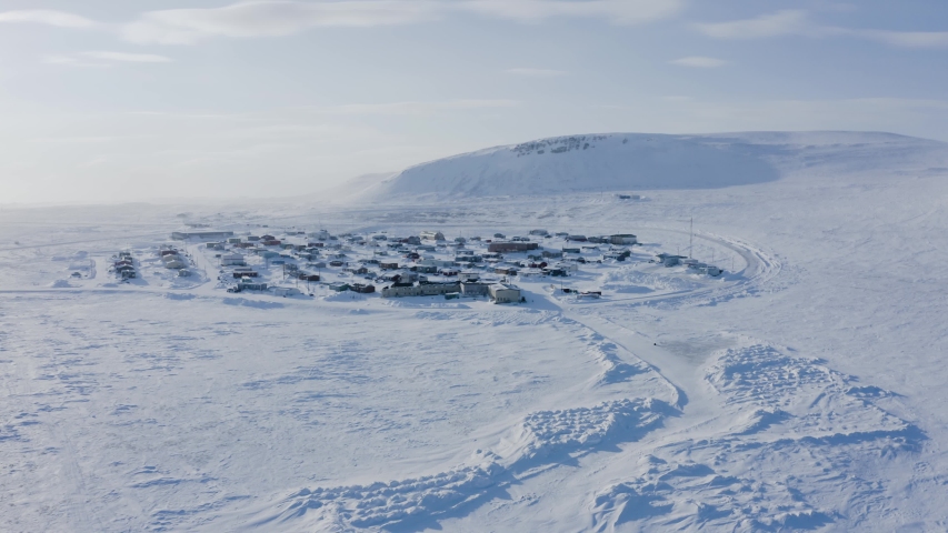 North Pole Houses Stock Video Footage - 4K and HD Video Clips