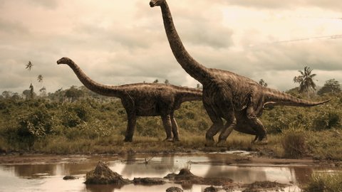 Sauropods Die from the heat blast of a meteor impact