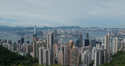 Hong Kong, 15 July 2020: Hong Kong city