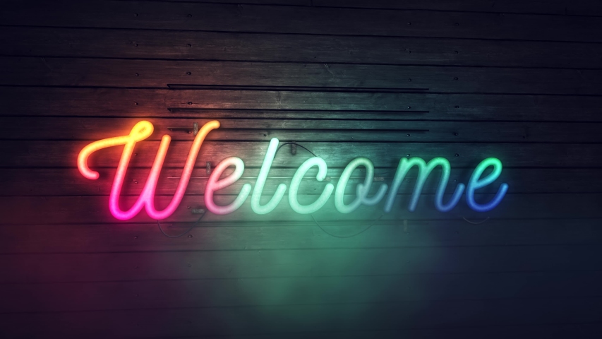 neon welcome Off 76%