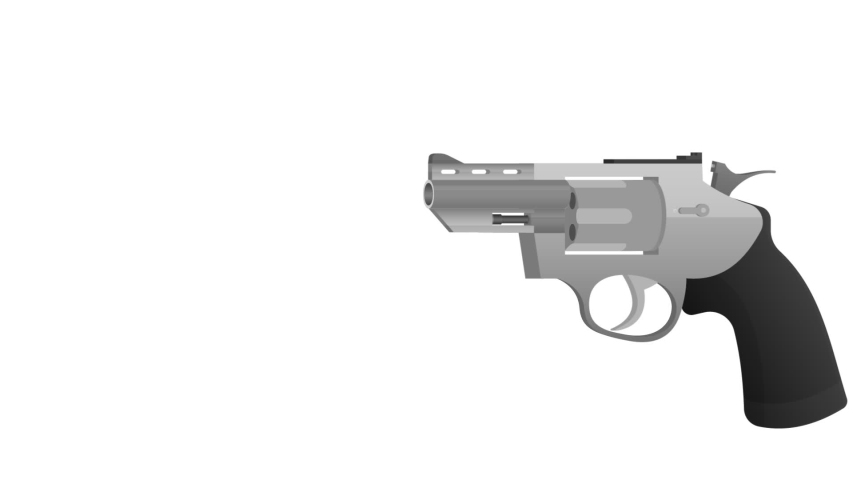 gun weapon animation alpha channel enabled Stock Footage Video (100% ...