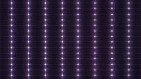 Bright beautiful violet disco background. Flood lights silver with glitter stars on black background. UHD 4k 4096.  Seamless loop. More videos in my portfolio.