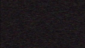 VHS TV Noise Footage, black and white, real analog vintage signal with bad interference, static noise background, overlay ready