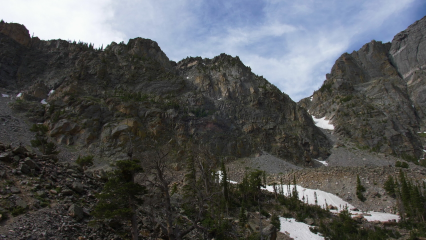 Snow capped Mountains with clouds and beautiful landscape image - Free ...