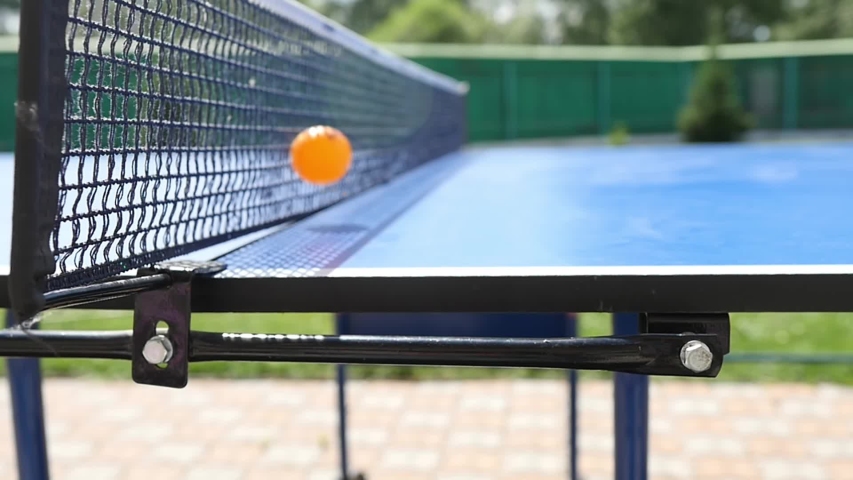 Table Tennis The Ball Hits Stock Footage Video 100 Royalty Free 1056148238 Shutterstock