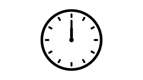 Clock Counting Down 24 Hour の動画素材 ロイヤリティフリー Shutterstock