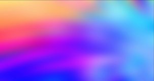 4K looping light multicolor blur flowing video. Abstract holographic concept in motion style. Ultra HD film business advertising. 4096 x 2160, 60 fps.
