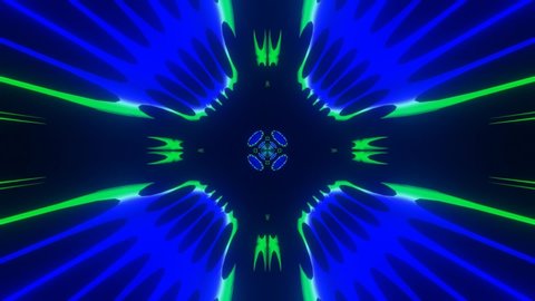DMT tunnel hyper color animation blast off to another dimension 