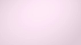 3D minimal background.Pink spheres.  Matte color. Drop down flowing bubbles. 4K Animation. High quality stock footage. 3840x2160