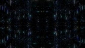 Abstract futuristic Cyberspace glitch animation background. Concept security data center technology - Powered by Shutterstock - Get 15% off with code: PIKWIZARD15