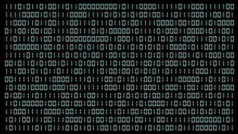 Technical environment programming, binary code in the future. Modern technology hex code concept. Digital abstract background.