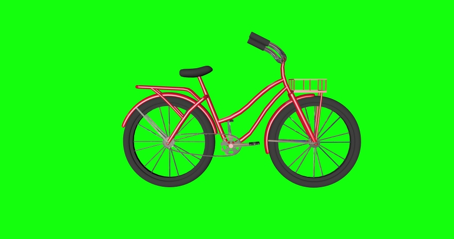 green cycle bike