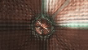 4k Minimal luxury background. Rose gold metal texture. Top view abstract animation. Flowing sticks. Explosion wave. 3840x2160p 