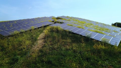 Solar farm built on former waste dump