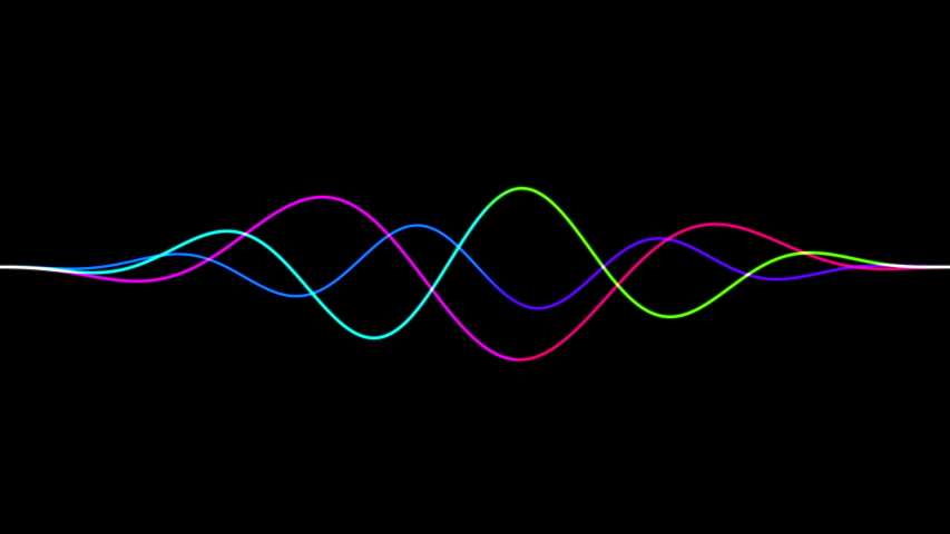 Sound Abstraction Visualisation Equalizer Colorful Voice Lines. Isolated Moving Musical Shape Impulse Loop Able. Contemporary Waveform Equalizer Bar Glowing Wallpaper Backdrop Audio Track. Noise Level | Shutterstock HD Video #1056385763