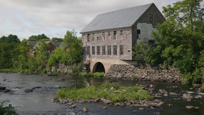 Old Mill Next to River