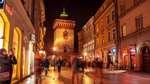 Does krakow have a red light district?