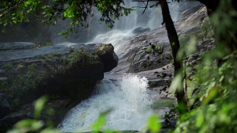 Wachiratharn Waterfall, Doi Inthanon National Park, Chiang Mai, Thailand, Southeast Asia, Asia