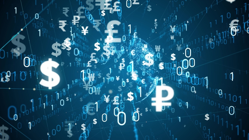 financial technology concept fintech online banking Stock Footage Video ...