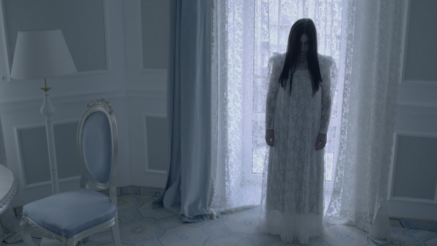 ghost white dress