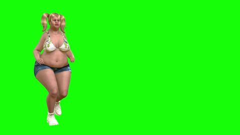 4k 3d Animation Overweight Fat Avatar Stock Footage Video (100%  Royalty-free) 1056783269 | Shutterstock