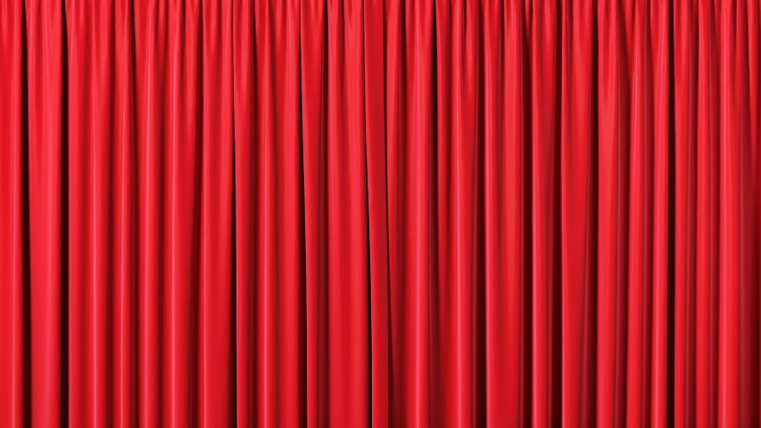 Red velvet theater curtains in motion. Opening and closing curtains with green chroma key. | Shutterstock HD Video #1056846302