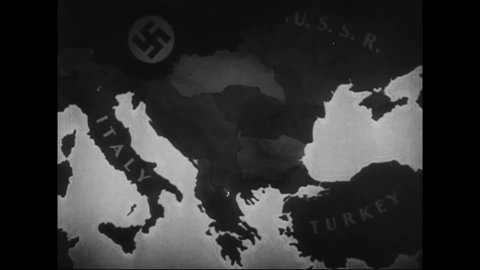 CIRCA 1930s - In this Frank Capra documentary, montages show the natural resources and manpower that made Hungary and Romania desirable to Hitler.