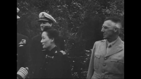 CIRCA 1944 - In this Frank Capra documentary General and Madame Chiang Kai-Shek, Lord Mountbatten, FDR and Winston Churchill meet in India.