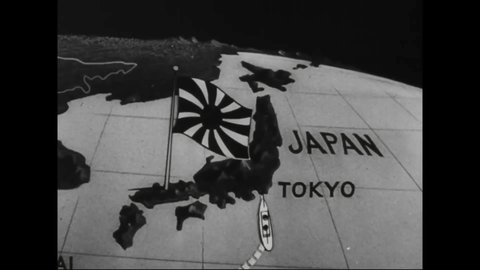 CIRCA 1930s - In this Frank Capra documentary, Japan is seen ramping up industrial and military power (narrated in 1944).
