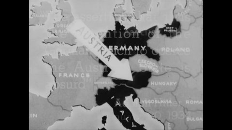 CIRCA 1930s - In this Frank Capra documentary narrated by Walter Huston, impediments to Hitler's conquest of Czechoslovakia are shown.