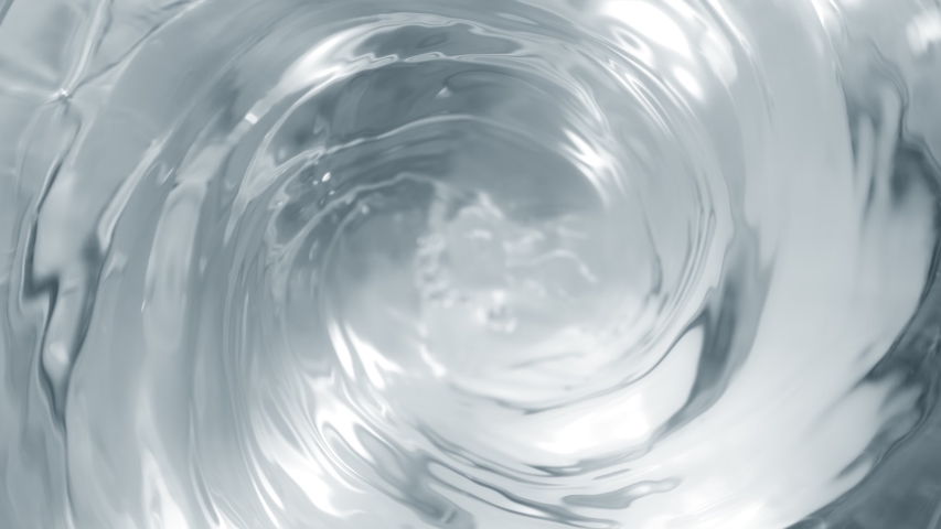 Super Slow Motion Shot of Water Whirl at 1000 fps. Royalty-Free Stock Footage #1056886718