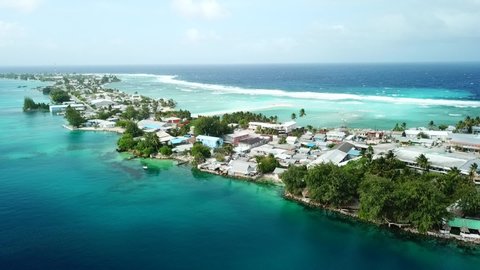 
Majuro atoll and city in Marshall islands
