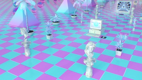 Vaporwave Stock Video Footage 4k And Hd Video Clips Shutterstock