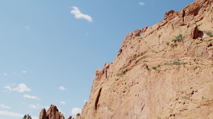 Colorado Graden of the Gods Mountain Side