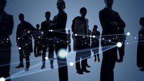 Business network concept. Group of businessperson. Teamwork. Human resources. - Powered by Shutterstock - Get 15% off with code: PIKWIZARD15