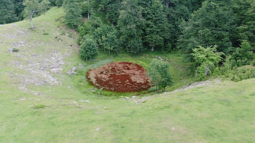  Small lake in the mountain